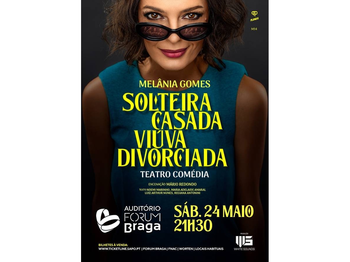 Bilhete SOLTEIRA, CASADA, VIÚVA, DIVORCIADA | BRAGA