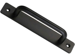 Puxador Para Porta De Correr, Puxador Preto, Puxador Para Armário, Puxador, Robusto, Metal, Parafusos De