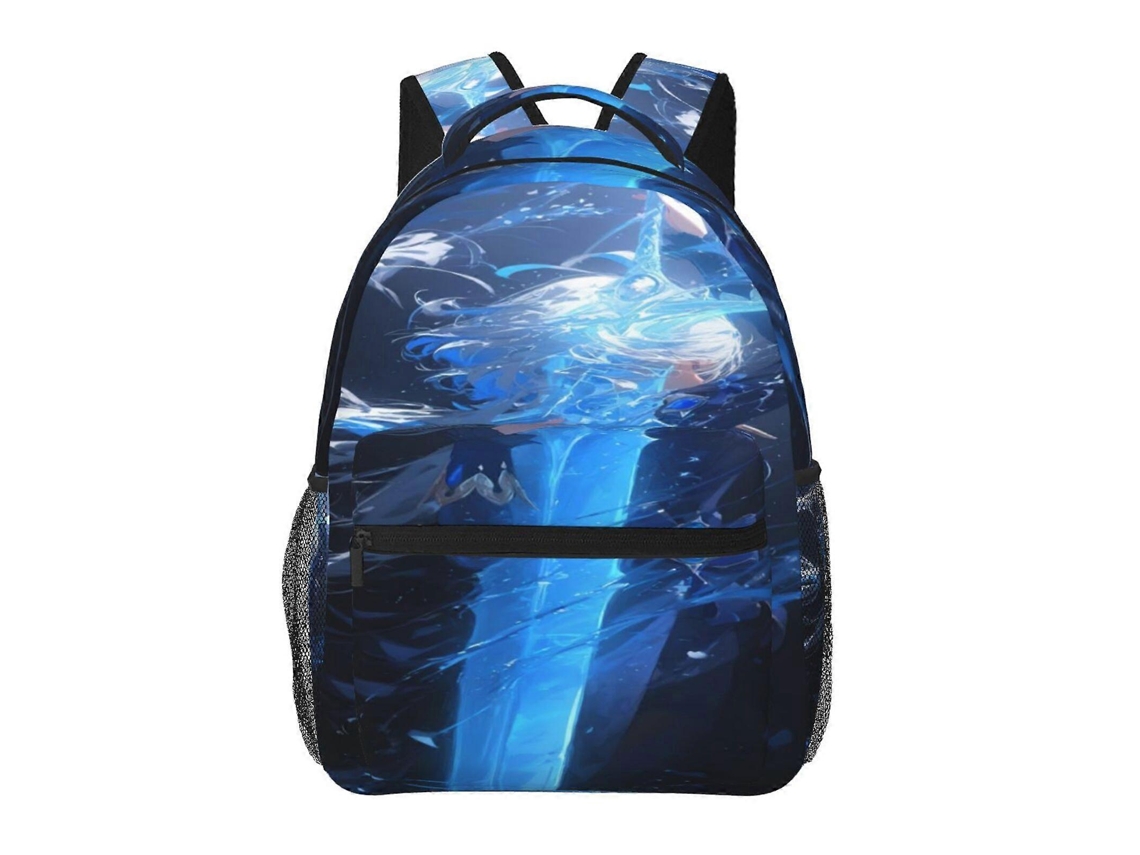 Mochila Genshin Impact J399 Para Escola E Trabalho, Leve E À Prova Dágua, Mochila Estilosa Para Estudantes E Adultos D399 Olysi Shop