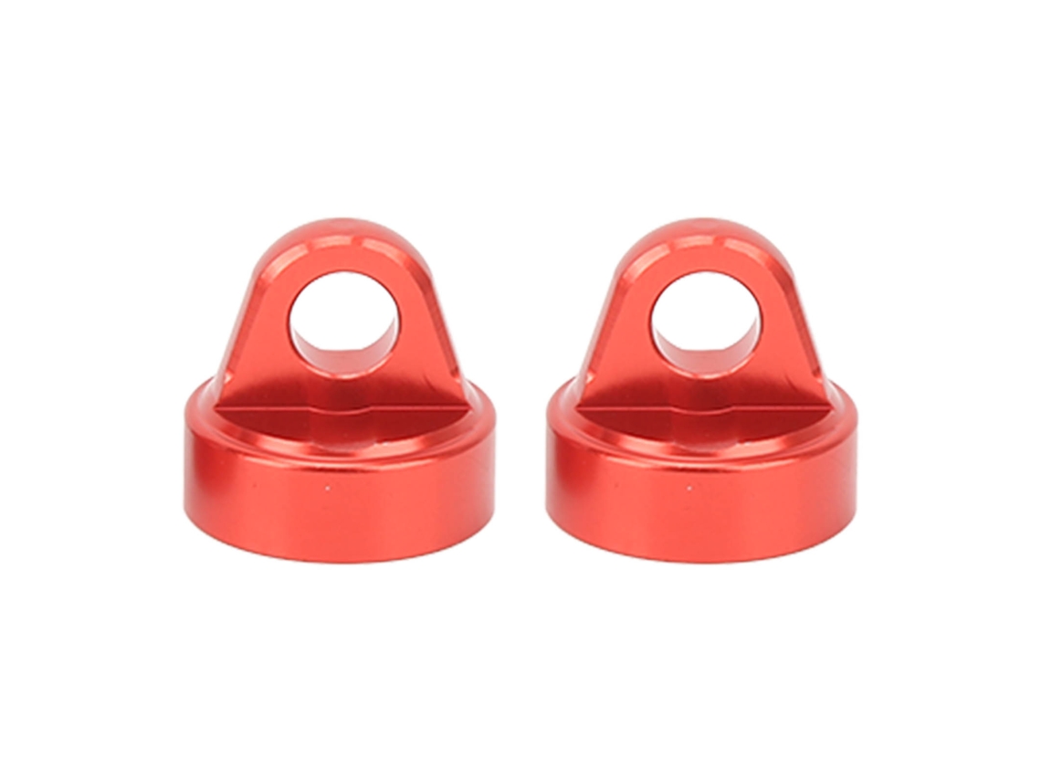 Mali tampa Superior de Amortecedor de Rc em Liga de Alumínio Protetor para Tenacity Pro 1/10 2pcs Vermelho