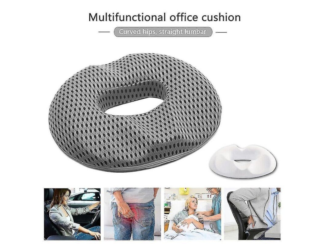 2026 cojín de Asiento Donut 2023 para Alivio de Dolor Coccyx Hemorroidas Postoperatorio Mulher