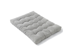 Colchão Futon 160x200 Cm Cinzento Claro