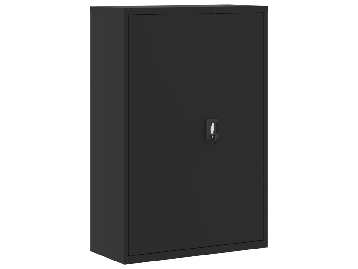 Arquivo 90x40x140 Cm Aço Preto MAISON EXCLUSIVE