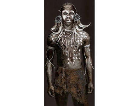 Quadro a Óleo HISPANOHOGAR Homem (50x150cm)