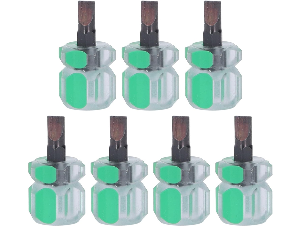 Conjunto De Chaves Fenda Com Ponta Aço Alto Torque, Cabo Ergonômico