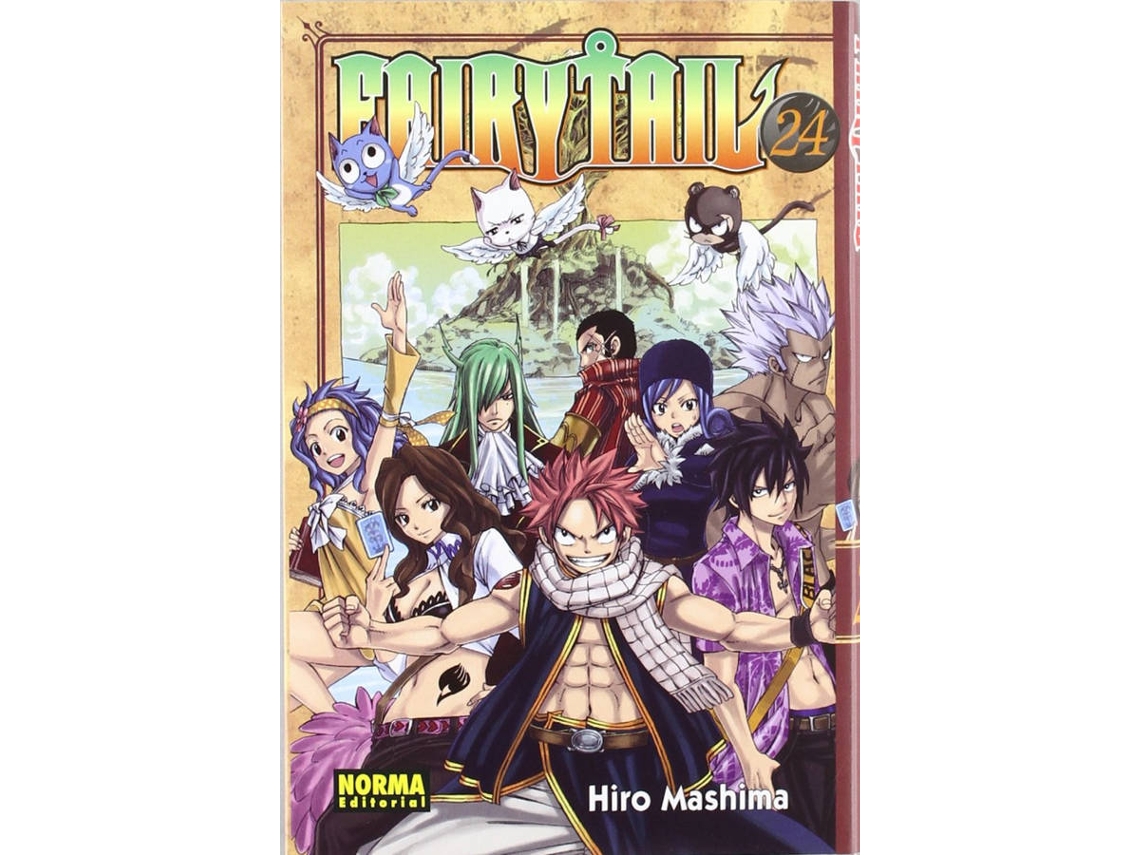Livro Fairy Tail 24 de Hiro Mashima (Espanhol)
