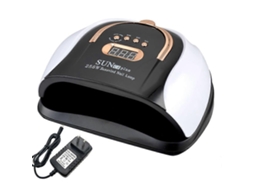 Lâmpada UV para unhas, luz LED para unhas com esmalte em gel com 4 temporizadores LY EBIKE