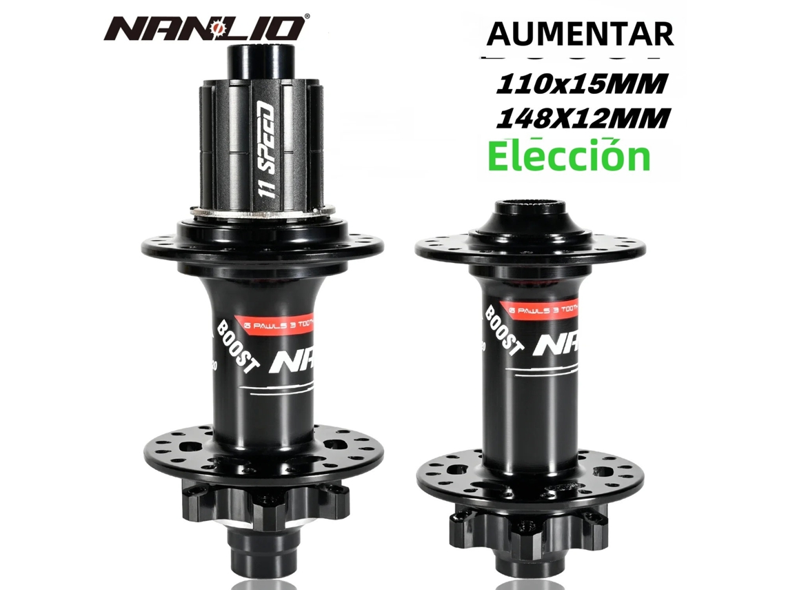 Lurelia Componente De Travão Para Mtb/btt Alumínio 6061 Alumínio 7075 120t 15×110 182 G 292 G 110 Mm Compatível Shimano Sram