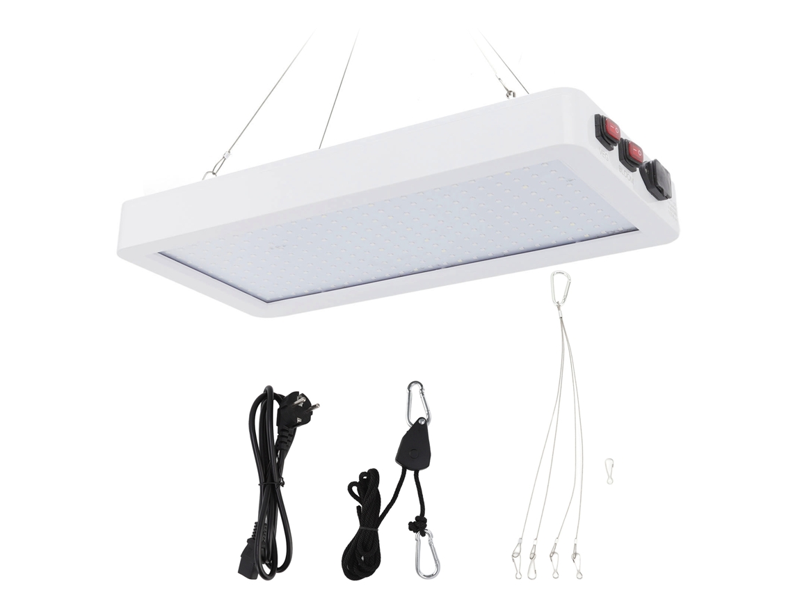 Lâmpada Led De Espectro Completo De 2000 W Para Cultivo Em Ambientes Internos, Com Interruptor Duplo E 3 Níveis De Intensidade, Id Aquaforge