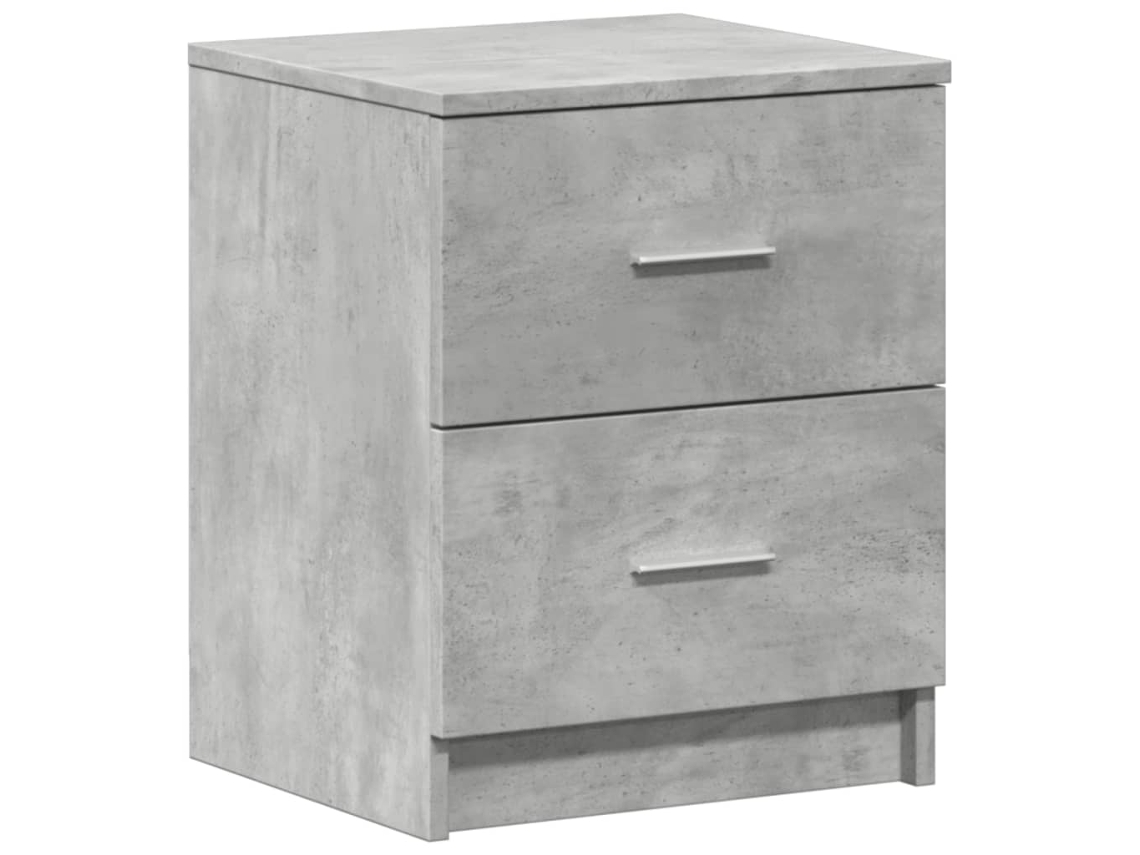 Mesa de Cabeceira 40x36x50 Cm Cinzento Cimento MAISON EXCLUSIVE