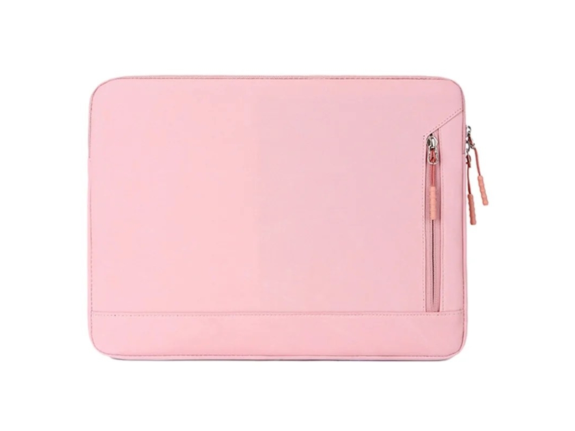Mala Para Portatil 14,6 Polegadas Impermeavel Oxford Rosa (bolsa Transporte, Compartimento Acolchoado)