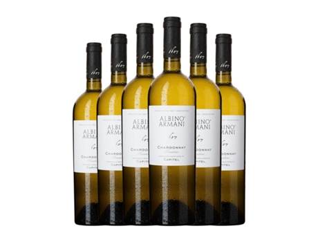 Vinho branco ALBINO ARMANI Cru Vigneto Capitel Chardonnay Trentino (0.75 L - 6 Unidades)