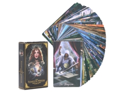 Ats 78 Piezas/mazo Barajas de Tarot The Elemental Wisdom para Adultos Juego Interactivo Fiesta