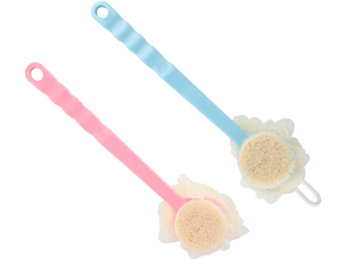 Lurelia Pack De 2 Escovas De Banho, Cabo Longo E Massagem Suave