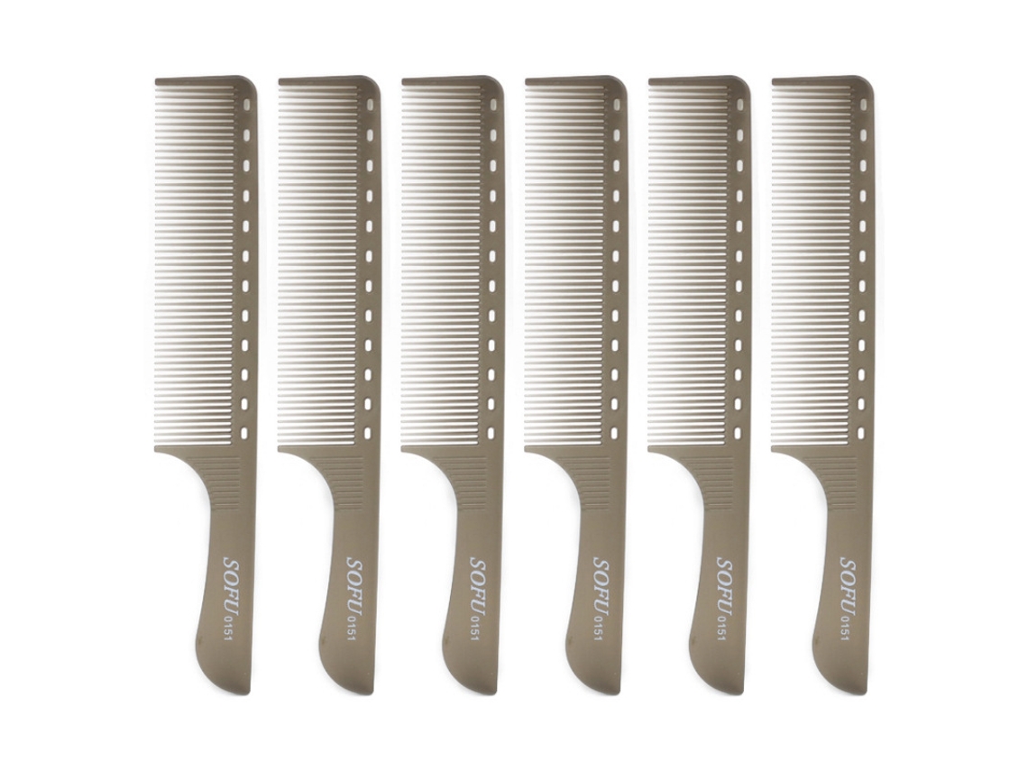 Pente Aparador de Topo Plano Pente para Corte de Cabelo Ótimo para Cortes Aparadores e Flattops Estilo 1
