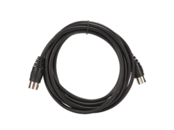 Cabo Din 7 Pinos Macho para Macho 3m para Computador e Equipamento Médico