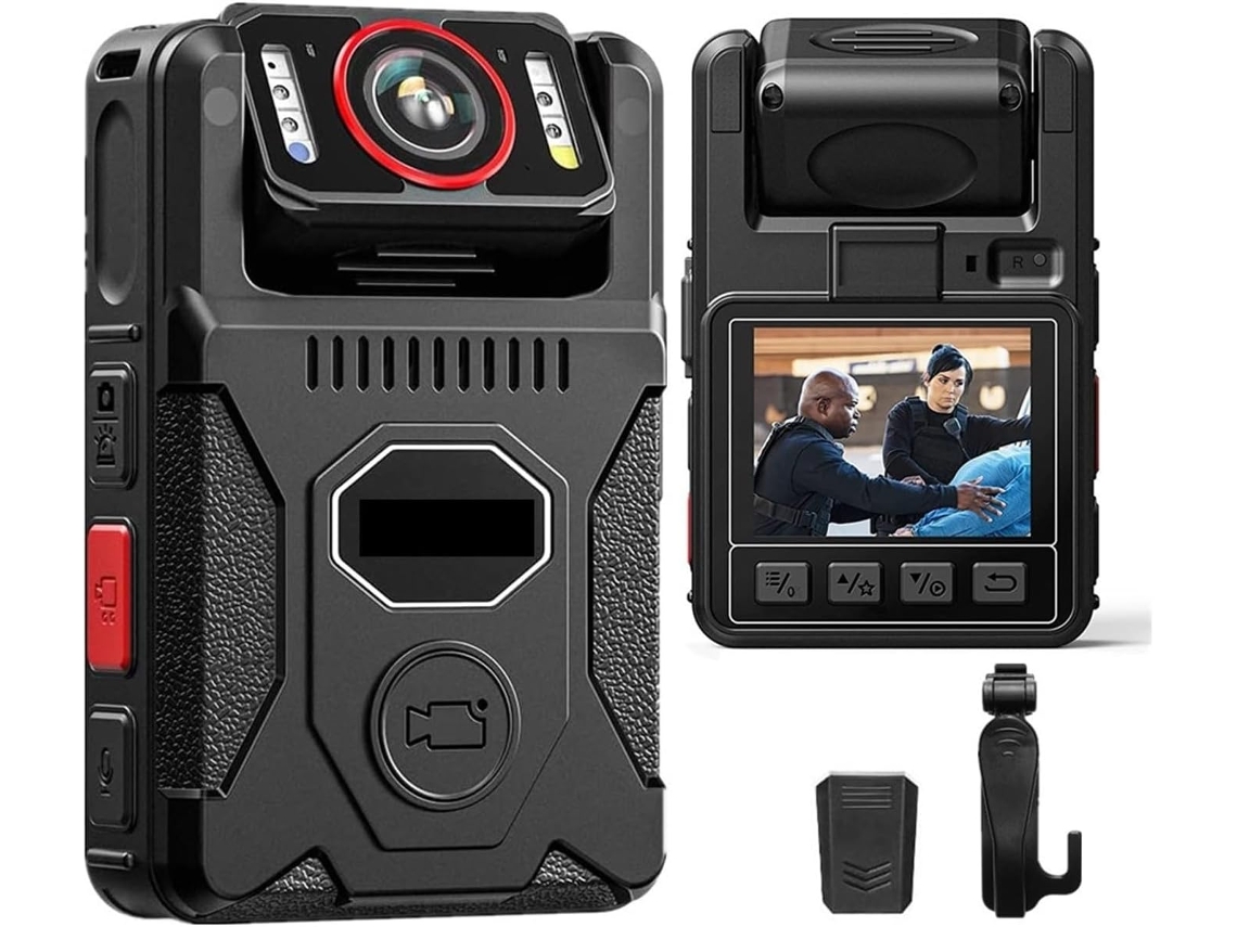 Câmera Corporal M7 Pro 4k com Gps e Gravador de 128 Gb SFUSHOS