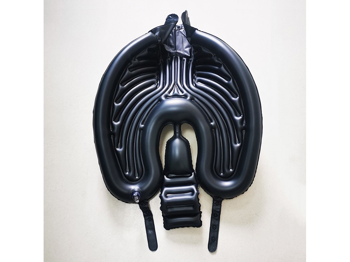 Lavabo Inflable De Pvc Para Champú - Lavabo Negro Con Bomba Manual