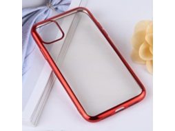 Lurelia Capa Transparente Iphone 11 Pro Max Tpu Vermelho