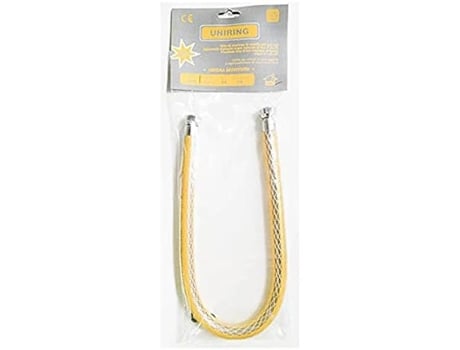 Tubo flexível para fogão a gás - MBM - EN 14800 - L 1000 mm - Marcação de placa