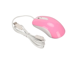 Rato Gamer Fio 3500dpi Rgb Rosa