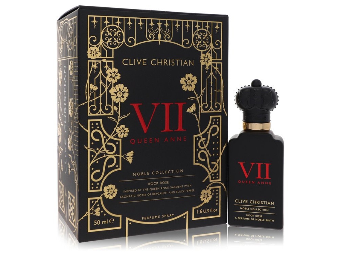Perfume Feminino CLIVE CHRISTIAN Vii Queen Anne Rock Rose CLIVE CHRISTIAN Perfume 1.6 Oz For Women 50 Ml