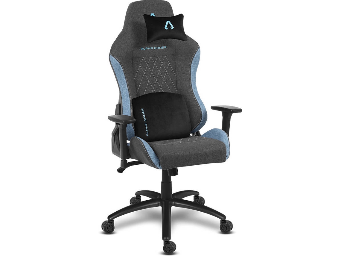 Cadeira Gaming AlPHA GAMER Gaia Light Grey V2