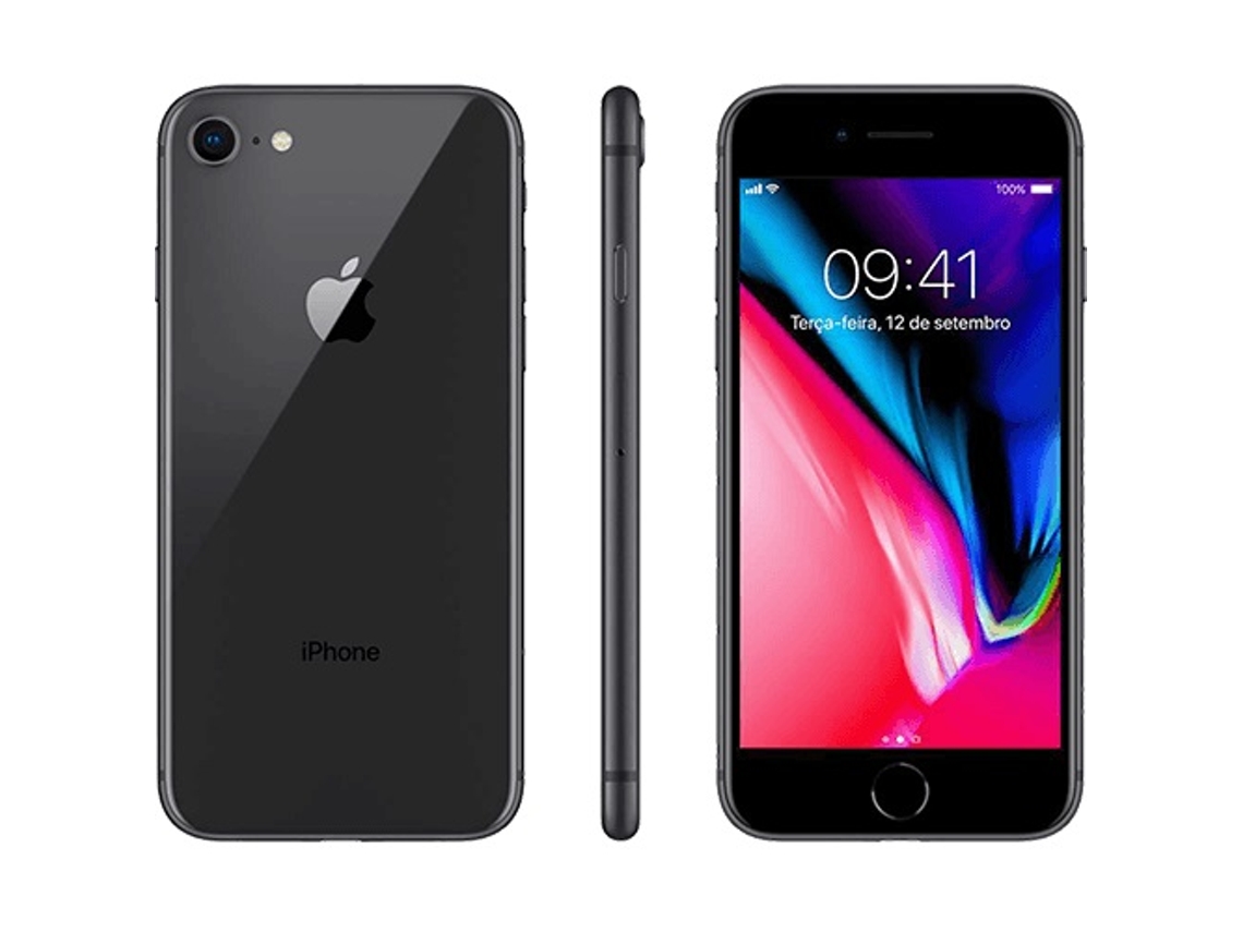 iPhone 8 APPLE (Recondicionado Como Novo - 4.7'' - 64 GB - Cinzento Sideral)