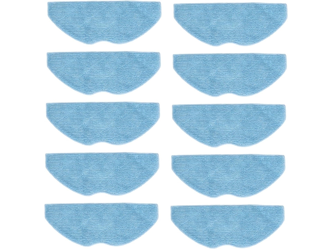 Panno Mocio Per Botslab S8 Plus, Microfibra, Blu, 270 X 108 Mm
