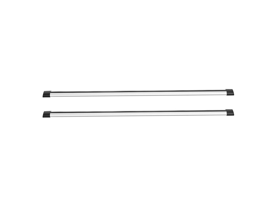 Barras Transversais para Porta equipamentos de Teto, Capacidade Carga 220 Lb, Comprimento 47,2 Polegadas, Liga Alumínio Alta Resistência Cesta Canoa