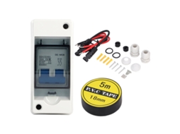 Interruptor de Desconexión Cc 16a 1000v Ip65 com Caixa e Tapa Transparente