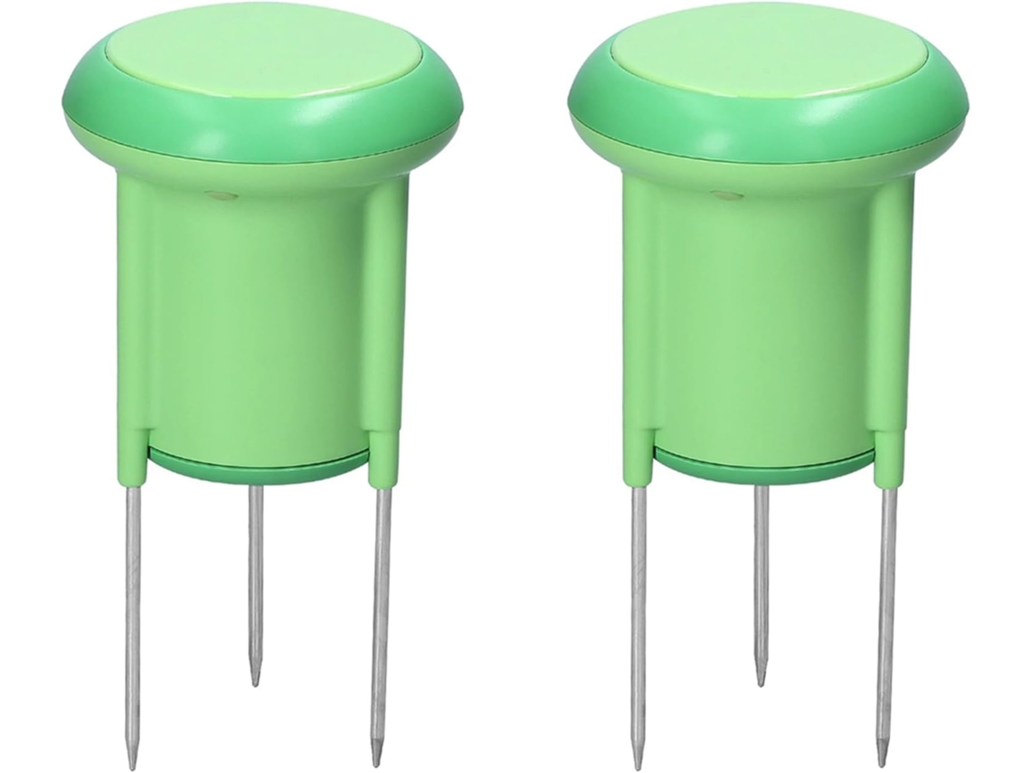 2x Tuya Zigbee Medidor De Solo Com Sensor Temperatura E Umidade, Grau Resistência À Água Ip66, Controle Por