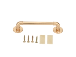 Primerox alça de Portão de Liga de Zinco Estilo Retro Base Redonda para Armário Gaveta Guarda roupa Dourado