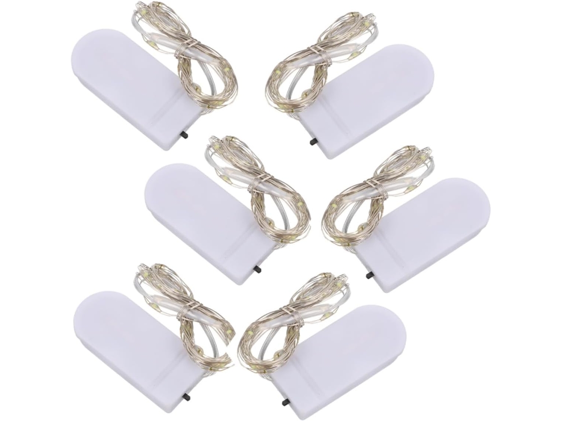 Conjunto De 6 Luzes De Natal Decorativas Para Festas E Ambientes. Design Encantador E Divertido! Gokoco