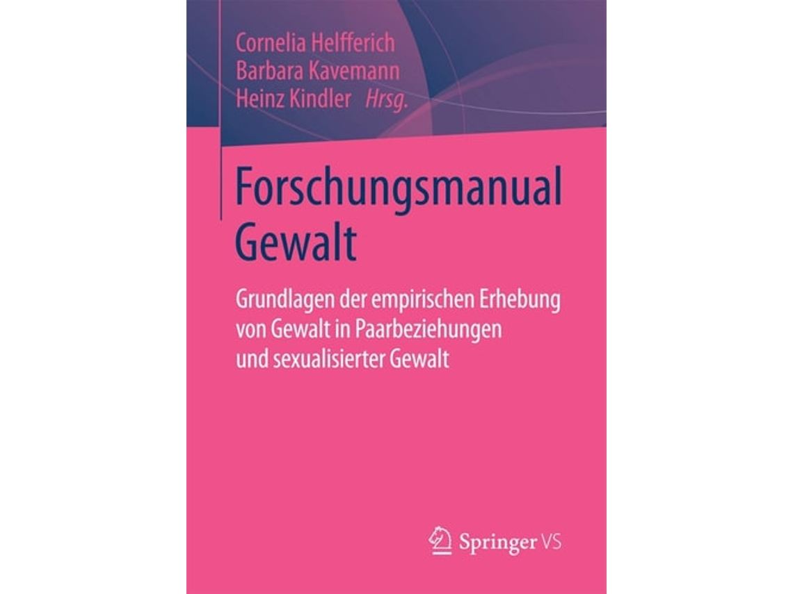 Livro Forschungsmanual Gewalt De Springer Vs (alemão)