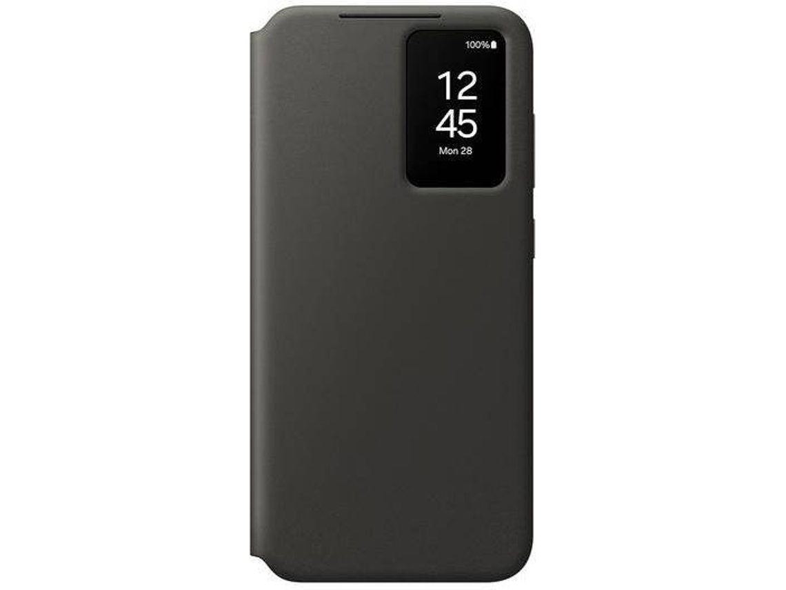Capa Smart View Wallet Samsung Galaxy S24 FE (Outlet Caixa Aberta - Preto)