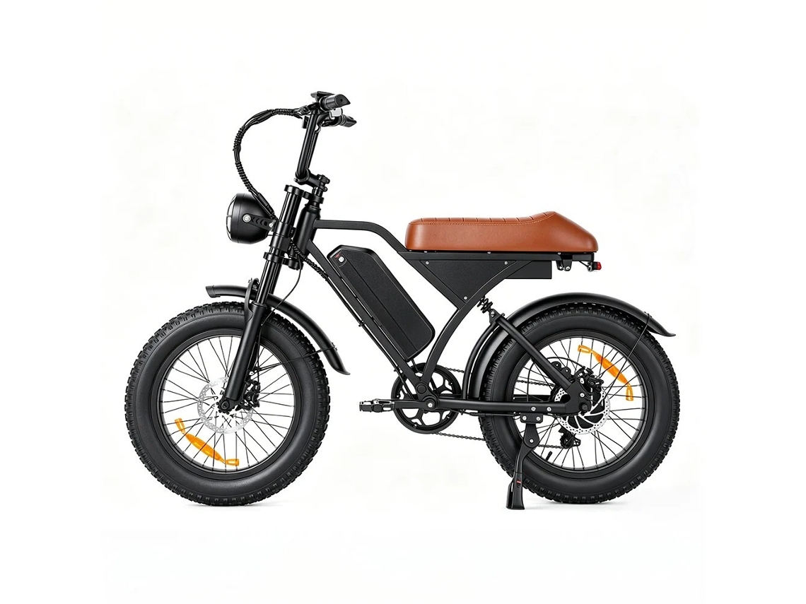 Bicicleta Elétrica Iscooter Eb5 Max Com Bateria De 48v 15.6ah E Suspensão Dupla