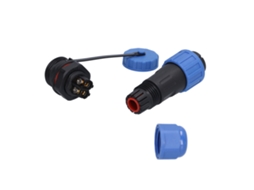 Carregador De Tomada Aviação Laxiscreed À Prova De Água Ip68, Sem Soldadura, Ideal Para Ambientes Difíceis