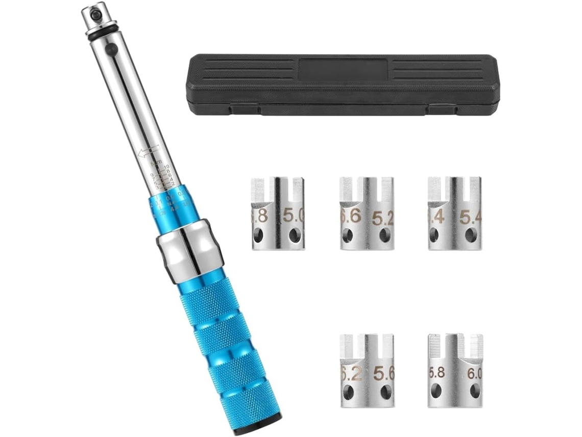 Jogo De Chaves Torque para Raios Motorcycle, 2-10 Nm, Chave Aço Com