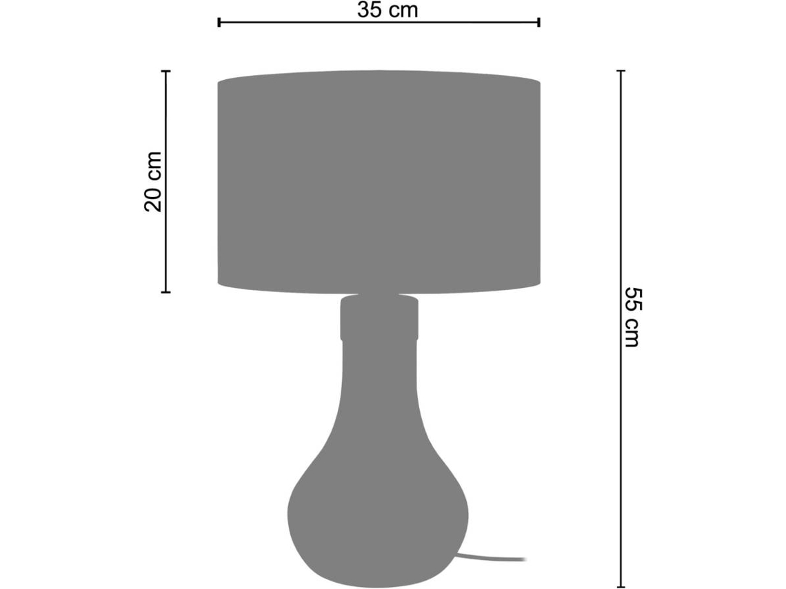 Candeeiro de Mesa TOSEL Kalutara Worten.pt