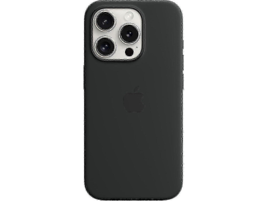 Capa De Silicone Para Apple Iphone 15 Pro Com Magsafe