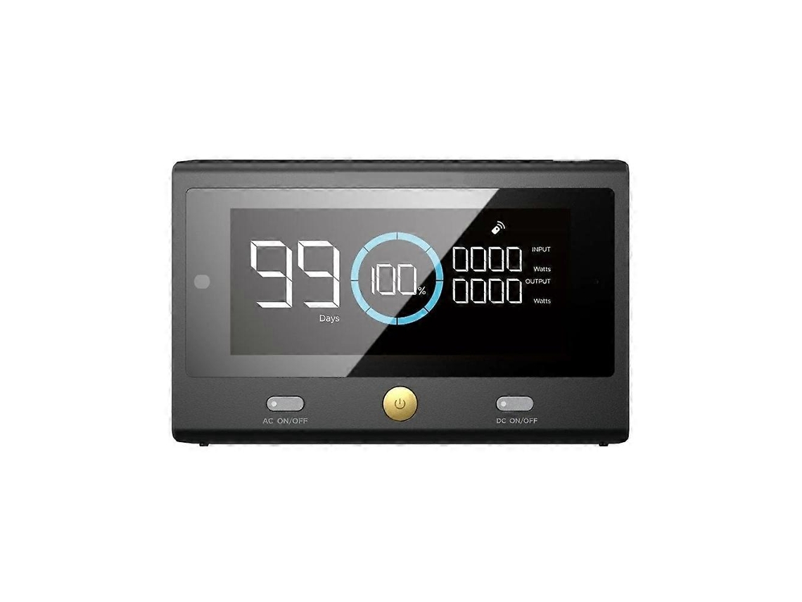 Controle remoto Ecoflow Delta Pro para operação inteligente de usinas de energia.