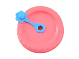 Tampa de Vedação Plástica Mason 70mm Rosa LAXISCREED
