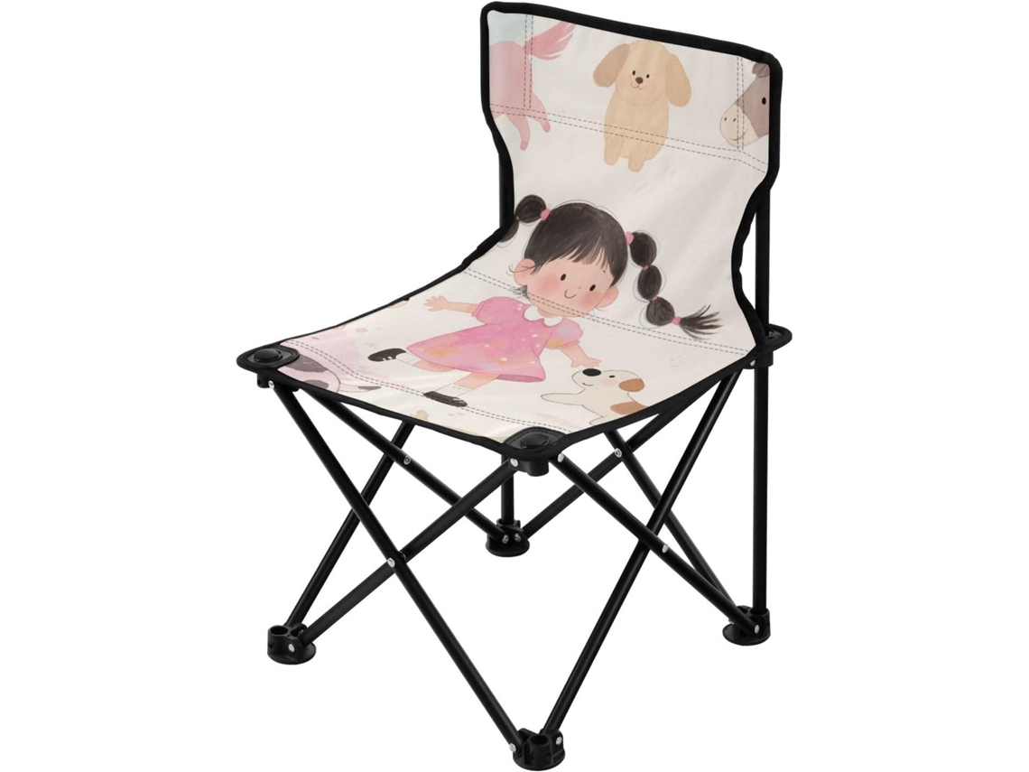 Cadeiras de Camping Alipis em ferro, Tecido, Pe, dobrável, leve, resistente para camping