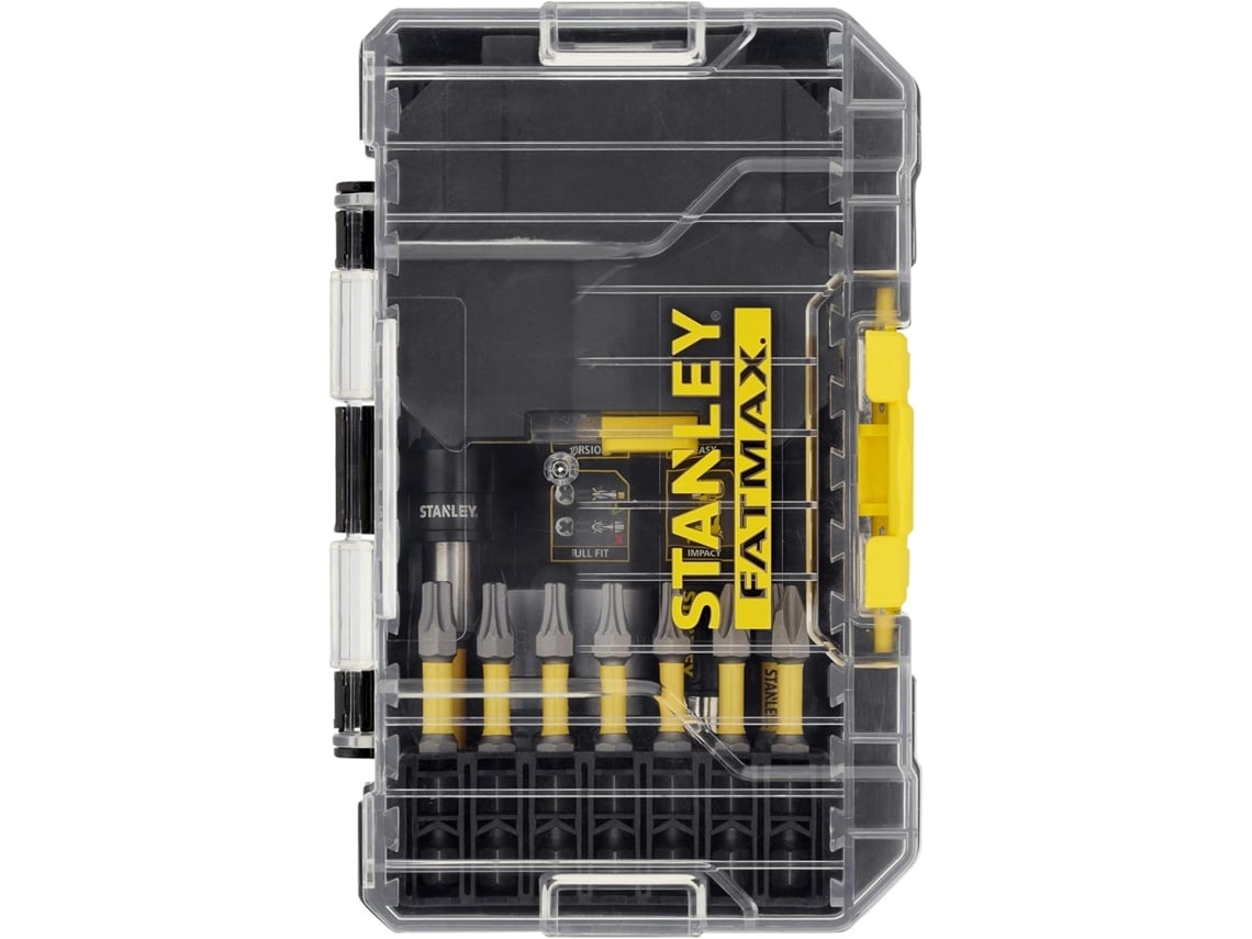 Conjunto de 55 Bits Impacto e Torção STANLEY FATMAX | S/MARCA