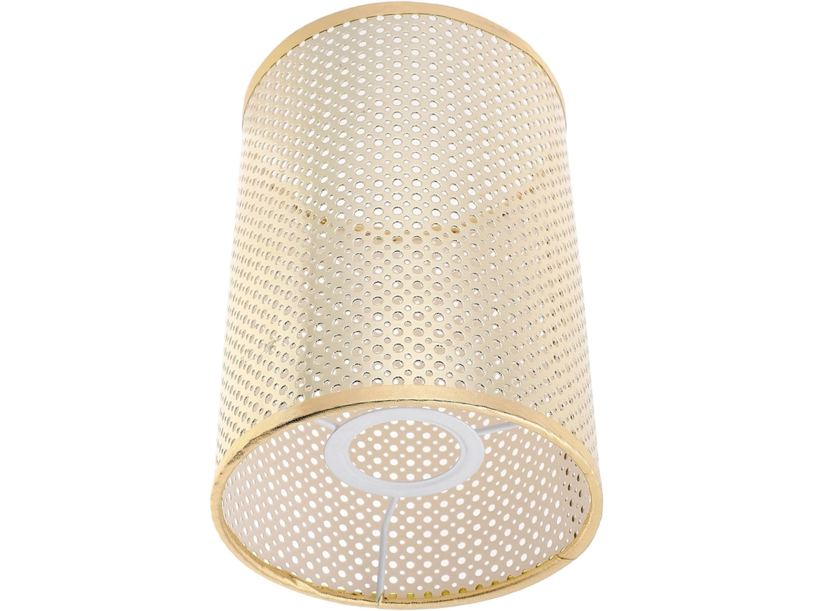 Abajur Rústico De Rattan Para Luminária De Mesa Comprida, Compatível Com Capa.