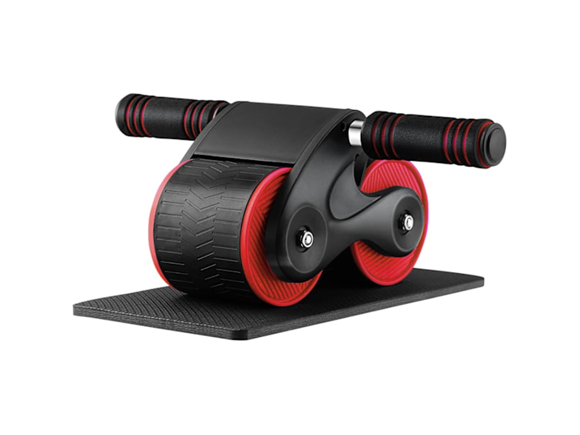 Nova Roda Abdominal 2023, Roda de Rolos Doméstica, Treinador Abdominal Azul/Vermelho Slowmoose
