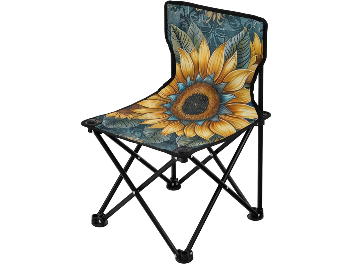 Cadeiras de Camping Alipis em Nylon, Tecido e Pe Dobrável portátil leve para camping