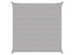 Vidaxl Vela De Sombra Cinza Claro E Branco 5 X 5 M Hdpe
