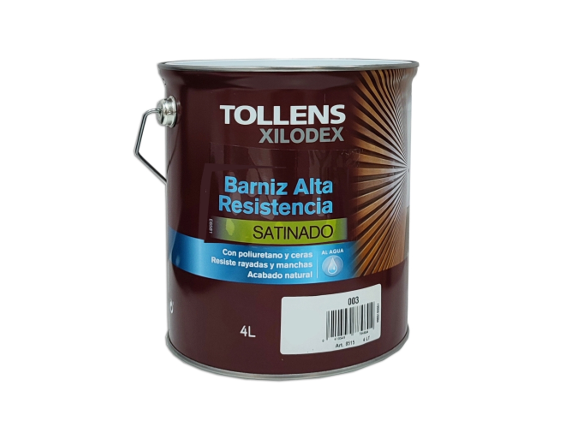 Verniz Alta Resistência à Água Acetinado Interior 4 Lt (Teca de Java 503)